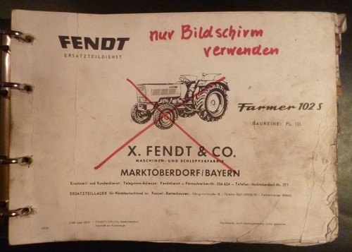 Fendt schlepper farmer 102 - farmer,