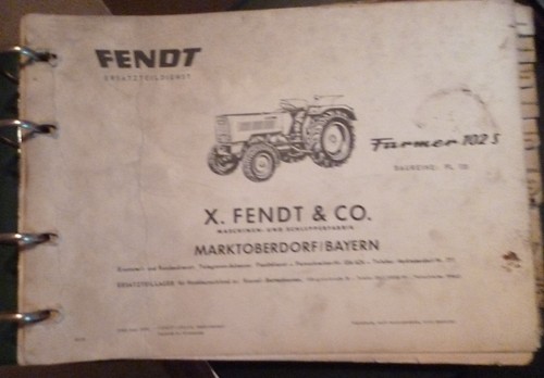 Fendt traktoren farmer 102 - traktoren,